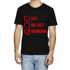 Galti Badi Galti Engineering Graphic Printed T-shirt