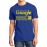 Men's Round Neck Cotton Half Sleeved T-Shirt With Printed Graphics - Go Search Me