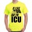If I See You You Go To ICU Graphic Printed T-shirt