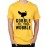 Men's Round Neck Cotton Half Sleeved T-Shirt With Printed Graphics - Gobble Wobble