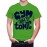 Men's Round Neck Cotton Half Sleeved T-Shirt With Printed Graphics - Gym And Tonic
