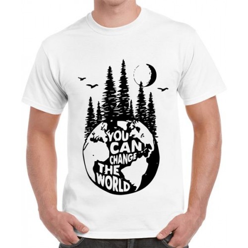You Can Change The World Graphic Printed T-shirt