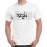 Men's Round Neck Cotton Half Sleeved T-Shirt With Printed Graphics - I Love Music Line