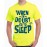 When In Doubt Go To Sleep Graphic Printed T-shirt
