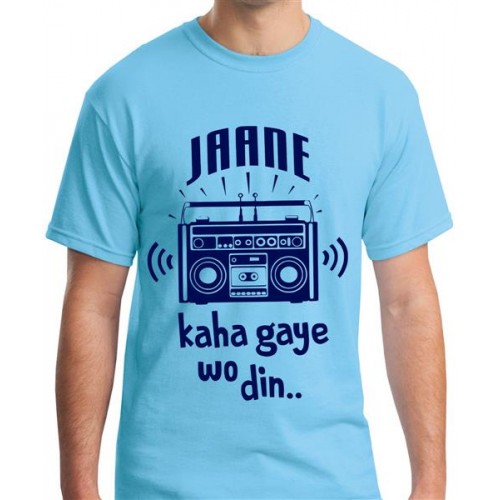 Radio Jaane Kaha Gaye Wo Din Graphic Printed T-shirt