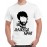 Men's Round Neck Cotton Half Sleeved T-Shirt With Printed Graphics - Jhukega Nahi