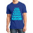 Men's Round Neck Cotton Half Sleeved T-Shirt With Printed Graphics - Kabaddi