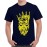 Crown Skull Graphic Printed T-shirt