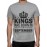 Kings Are Born In September Graphic Printed T-shirt