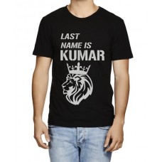 Last Name Is Kumar Graphic Printed T-shirt