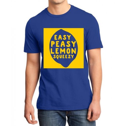 Easy Peasy Lemon Squeezy Graphic Printed T-shirt