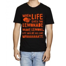 When Life Gives You Lemonade Graphic Printed T-shirt