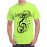 Men's Round Neck Cotton Half Sleeved T-Shirt With Printed Graphics - Like Music Loud