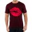 Red Lipstick Graphic Printed T-shirt