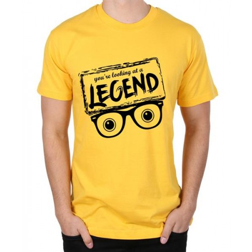 You Are Looking At A Legend Graphic Printed T-shirt