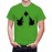 Delicate Leaf Cuttings Graphic Printed T-shirt