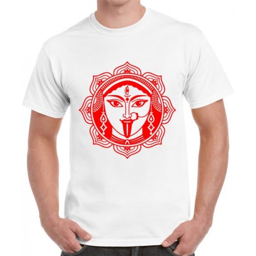Maa Kali Face Graphic Printed T-shirt