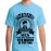 Men's Round Neck Cotton Half Sleeved T-Shirt With Printed Graphics - Men 11th Month