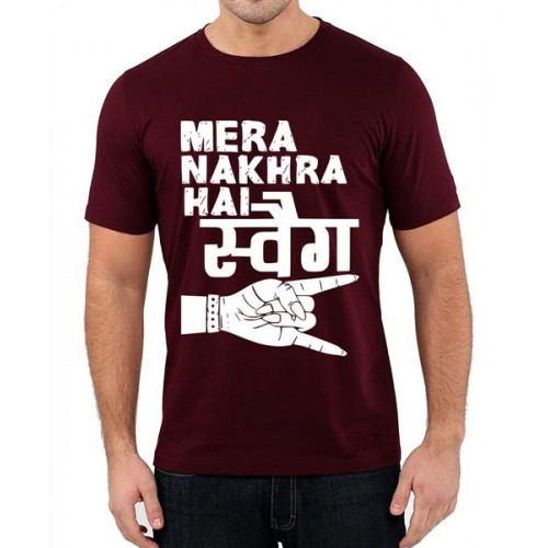 Mera Nakhra Hai Swag Graphic Printed T-shirt