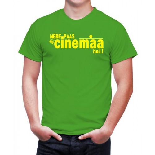 Mere Paas Cinemaa Hai Graphic Printed T-shirt