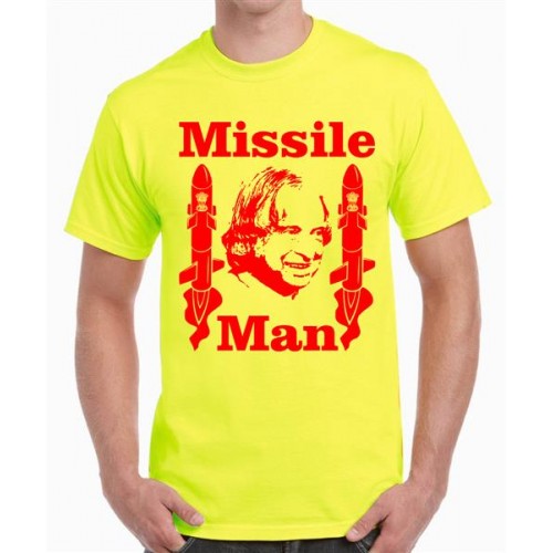 APJ Abdul Kalam The Missile Man Of India Graphic Printed T-shirt