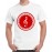 Men's Round Neck Cotton Half Sleeved T-Shirt With Printed Graphics - Music Circle
