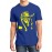 Men's Round Neck Cotton Half Sleeved T-Shirt With Printed Graphics - Music Man Dance