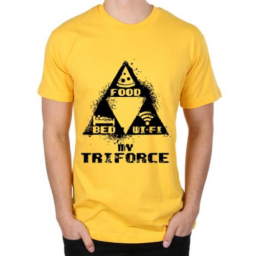 Food Bed Wifi My Triforce Graphic Printed T-shirt