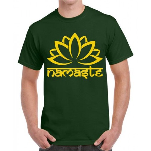 Namaste Yoga Graphic Printed T-shirt