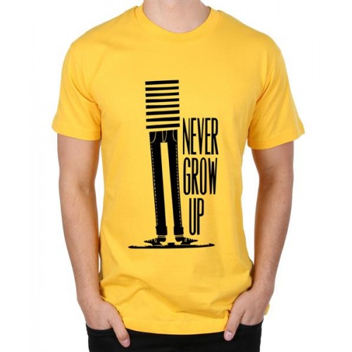 Never Grow Up Graphic Printed T-shirt