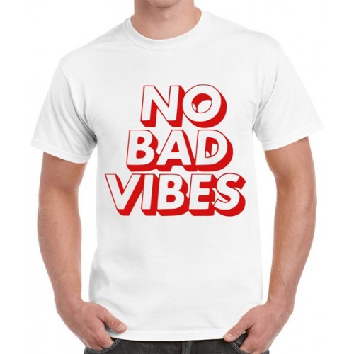 No Bad Vibes Graphic Printed T-shirt