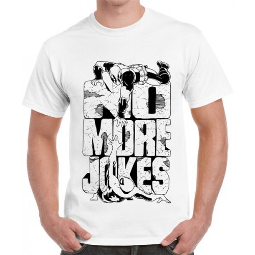 No More Jokes Graphic Printed T-shirt