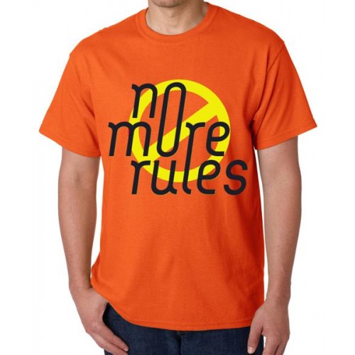 No More Rule Graphic Printed T-shirt