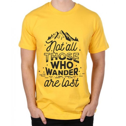 Not All Who Wander Are Lost Graphic Printed T-shirt