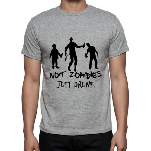 Not Zomdies Just Drunk Graphic Printed T-shirt