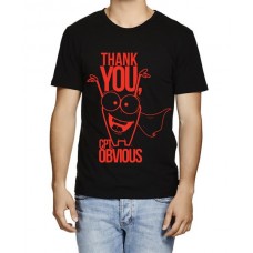 Thank You Captain Obvious Graphic Printed T-shirt