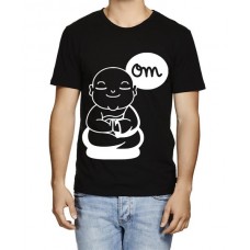 Om Baby Buddha Graphic Printed T-shirt
