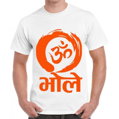 Om Bhole Graphic Printed T-shirt