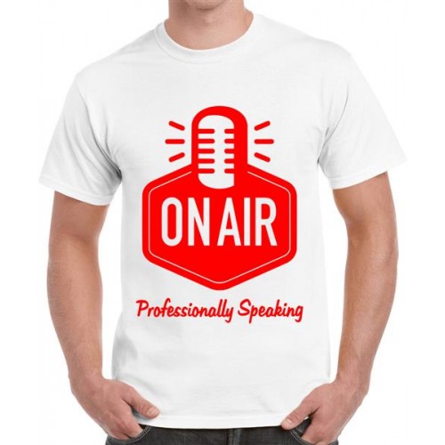 On Air Professionally Speaking Graphic Printed T-shirt