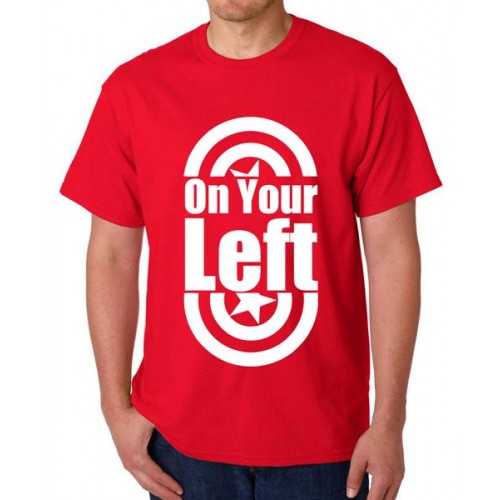 On Your Left Graphic Printed T-shirt