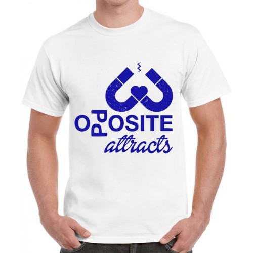Opposite Attracts Graphic Printed T-shirt