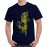 Pocket Watch With Feather Graphic Printed T-shirt