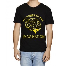 All Power To The Imagination Graphic Printed T-shirt