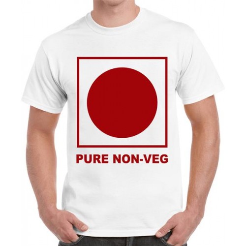 Pure Non-Veg Graphic Printed T-shirt