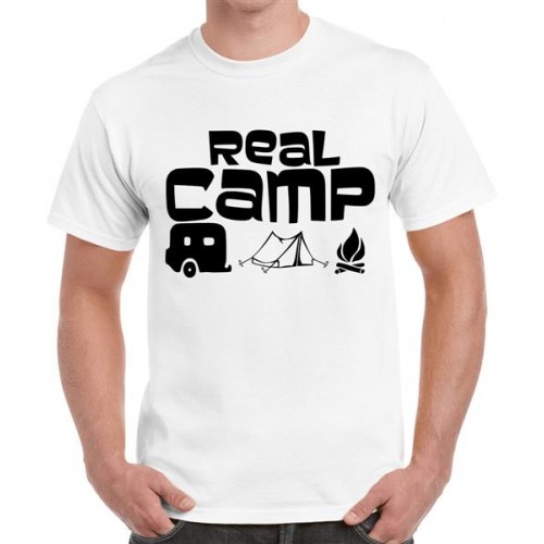 Real Camp Graphic Printed T-shirt