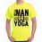 Real Man Do Yoga Graphic Printed T-shirt