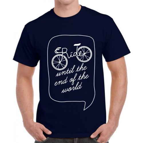 Ride Until The End Of The World Graphic Printed T-shirt