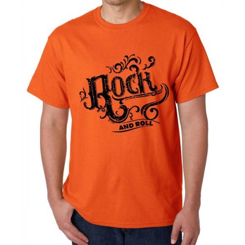 Rock And Roll Graphic Printed T-shirt