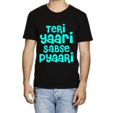 Teri Yaari Sabse Pyaari Graphic Printed T-shirt