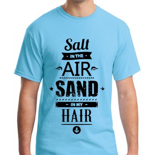 Salt In The Air Sand In My Hair Graphic Printed T-shirt